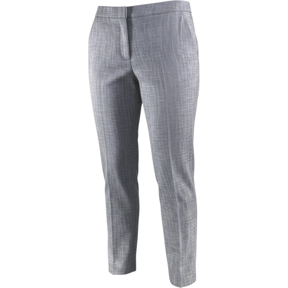 White House Black Market Textured Tweed 'The Slim Ankle' Pant Womens Size 10